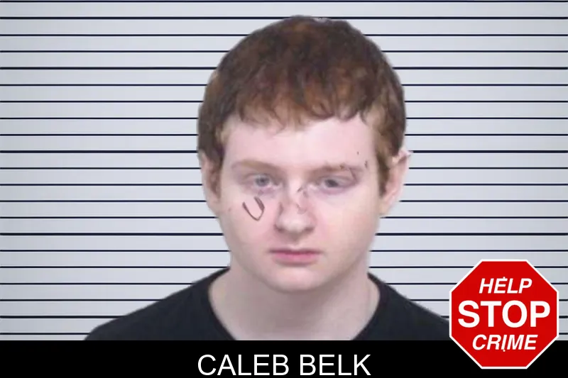 Caleb Belk mugshot