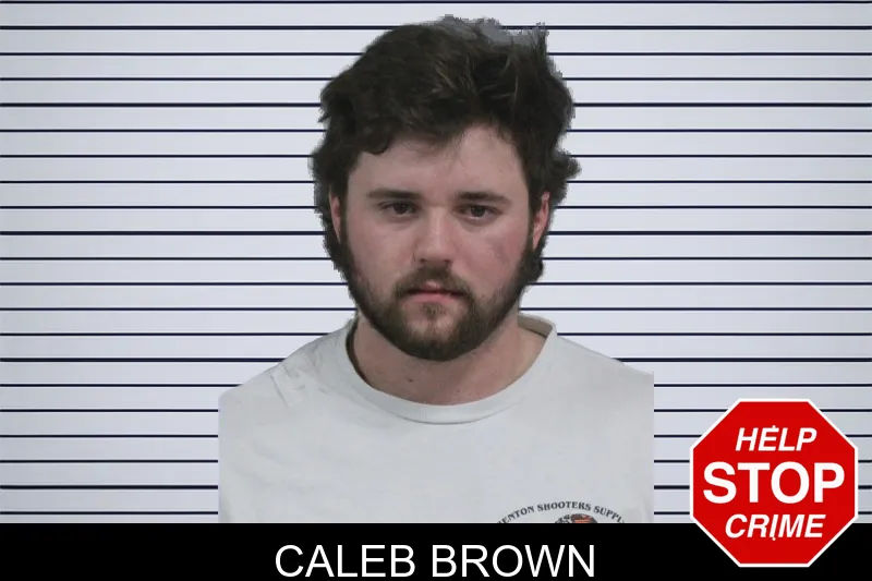 Caleb Brown mugshot