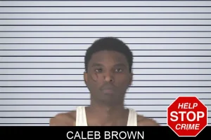 Caleb Brown mugshot
