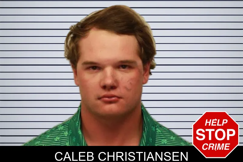 Caleb Christiansen mugshot