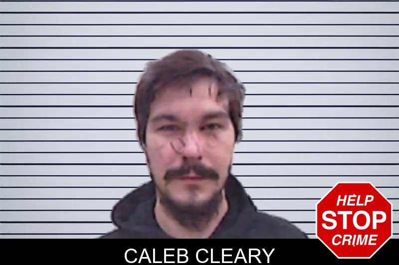 Caleb Cleary mugshot