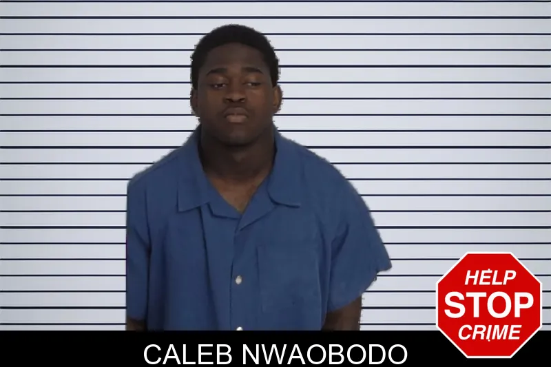 Caleb Nwaobodo mugshot