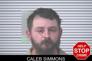 Caleb Simmons mugshot