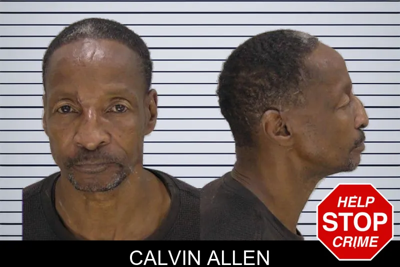 Calvin Allen mugshot