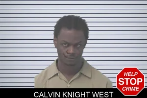 Calvin Knight West mugshot