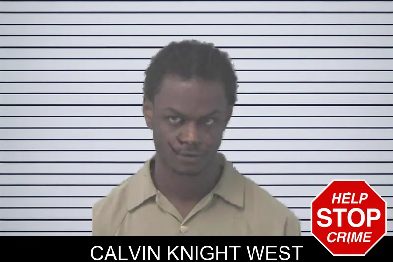 Calvin Knight West mugshot