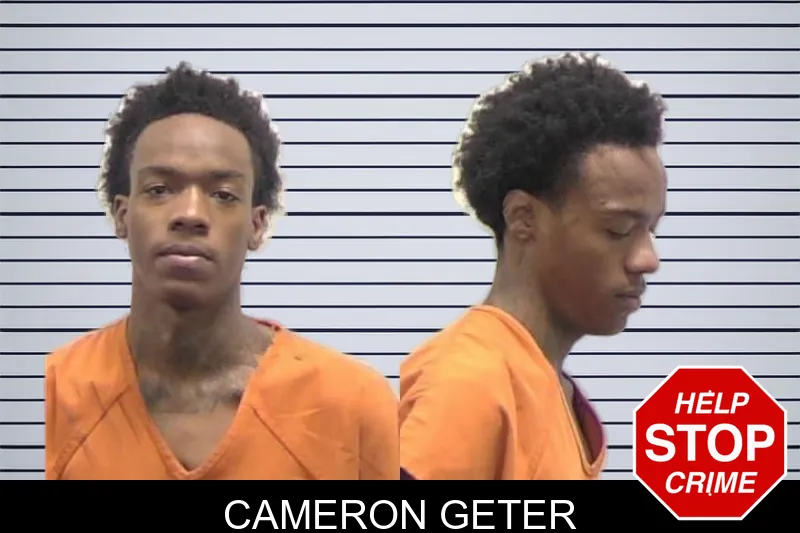Cameron Geter mugshot