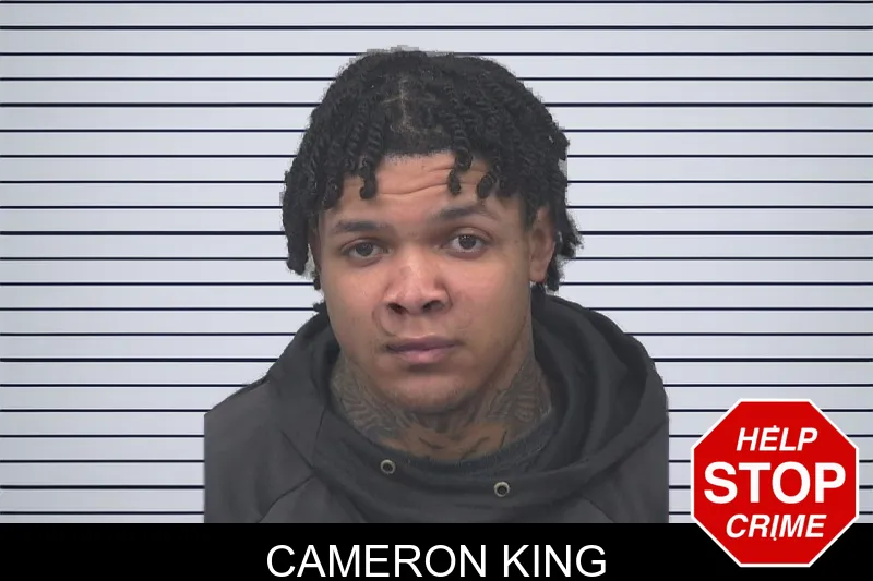 Cameron King mugshot