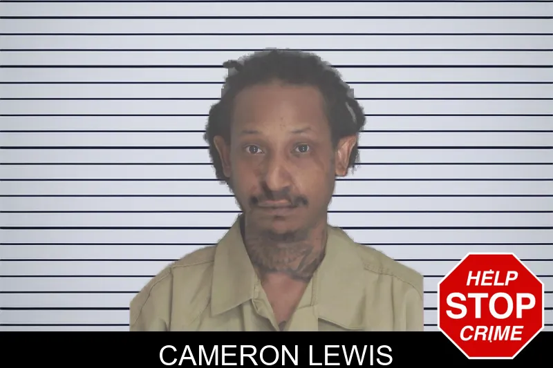 Cameron Lewis mugshot
