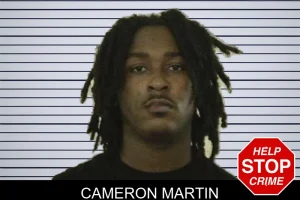 Cameron Martin mugshot