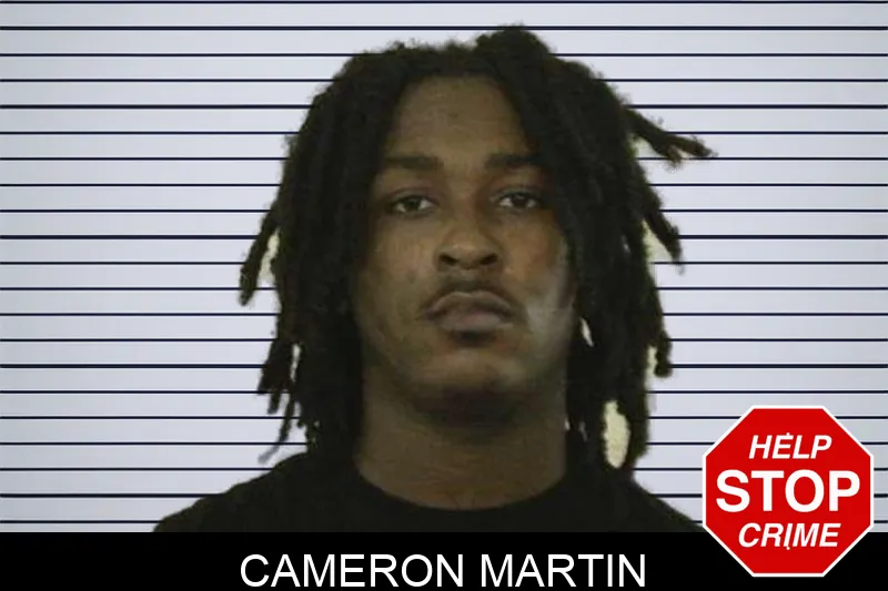 Cameron Martin mugshot