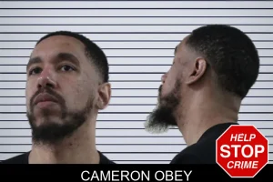 Cameron Obey mugshot