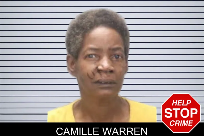 Camille Warren mugshot