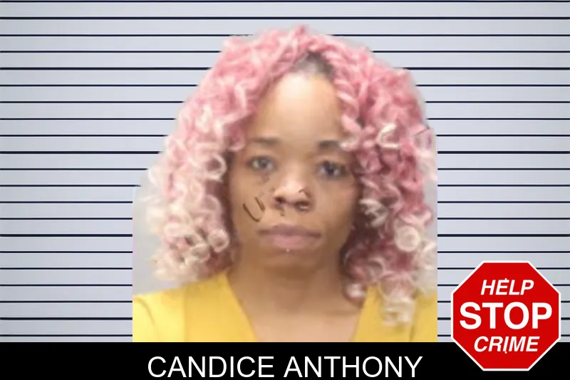 Candice Anthony mugshot