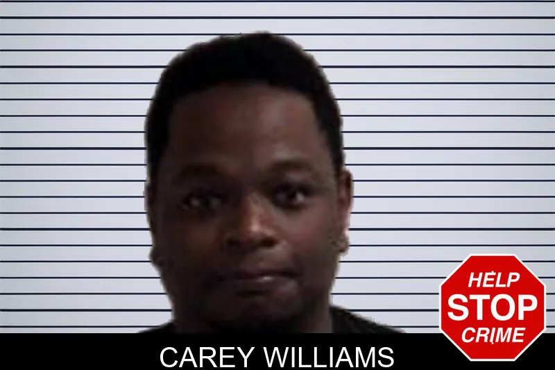 Carey Williams mugshot