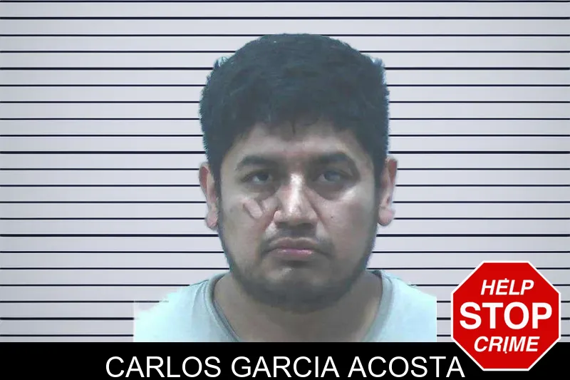 Carlos Garcia Acosta mugshot