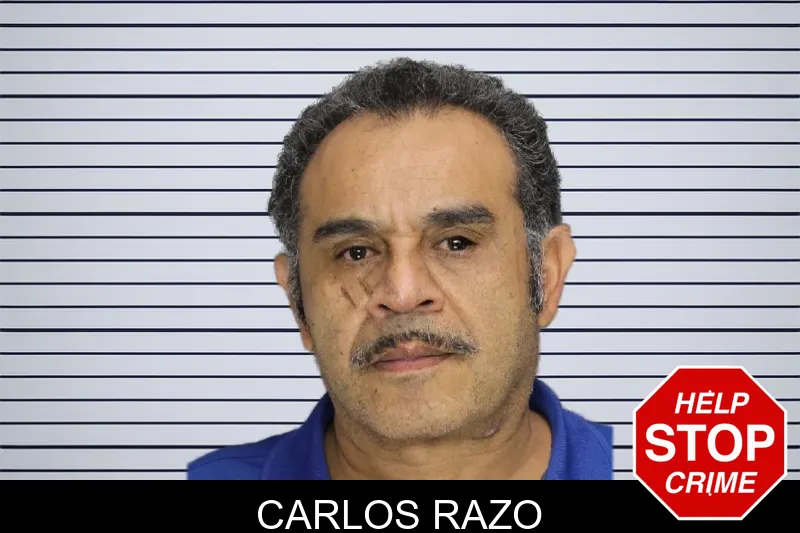 Carlos Razo mugshot