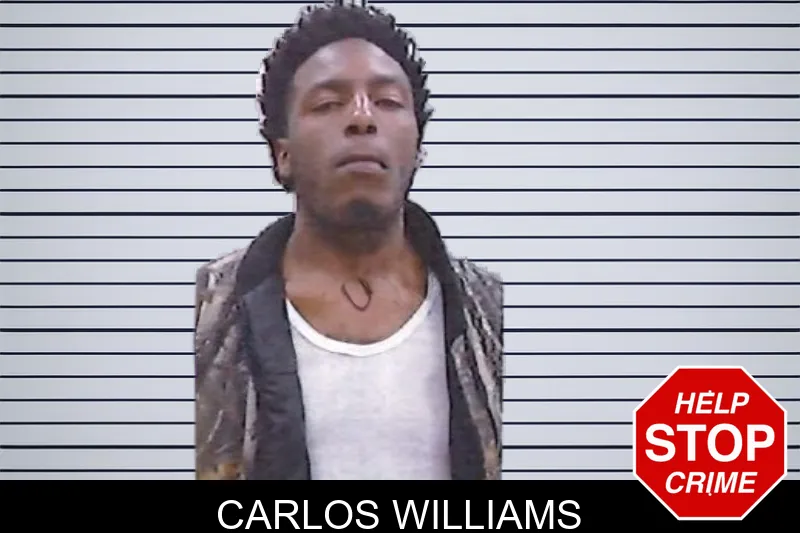 Carlos Williams mugshot