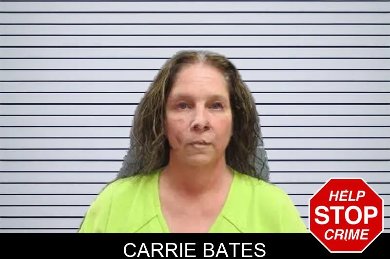 Carrie Bates mugshot