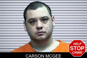Carson McGee mugshot