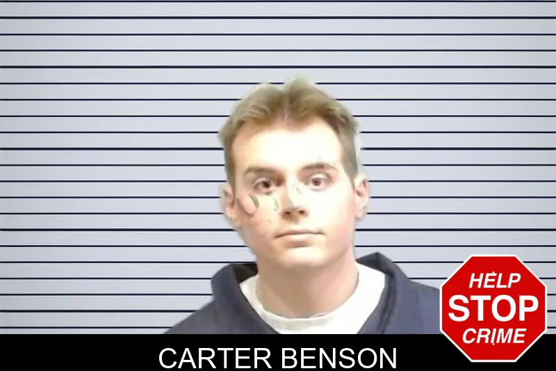 Carter Benson mugshot