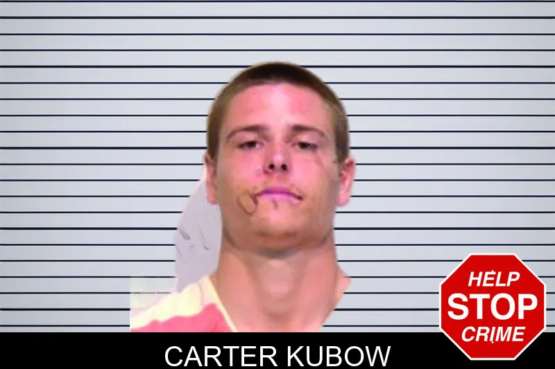 Carter Kubow mugshot