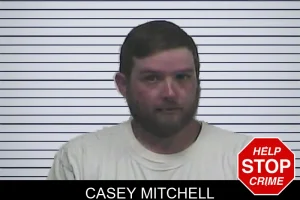 Casey Mitchell mugshot