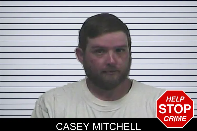Casey Mitchell mugshot
