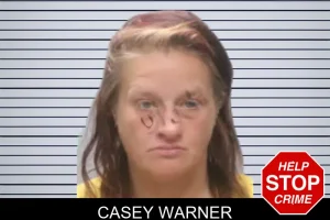 Casey Warner mugshot