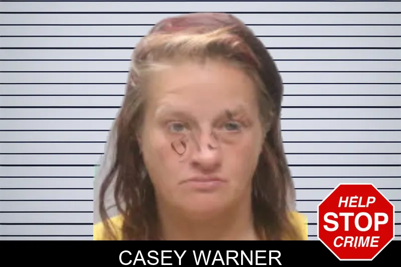 Casey Warner mugshot