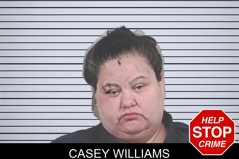 Casey Williams mugshot