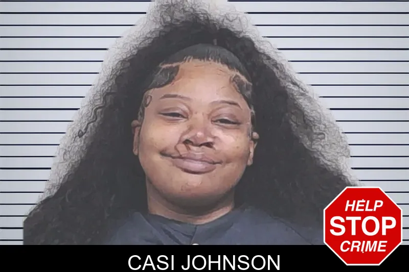 Casi Johnson mugshot