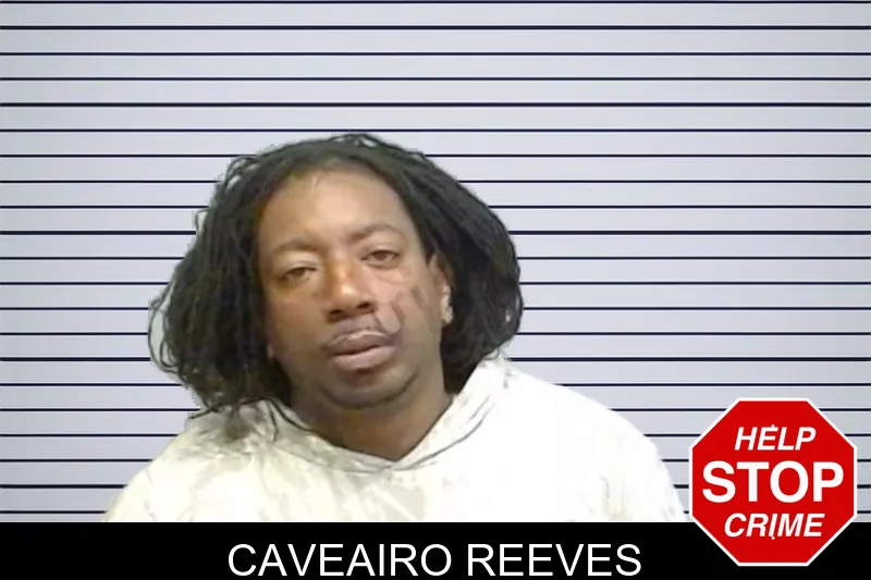 Caveairo Reeves mugshot