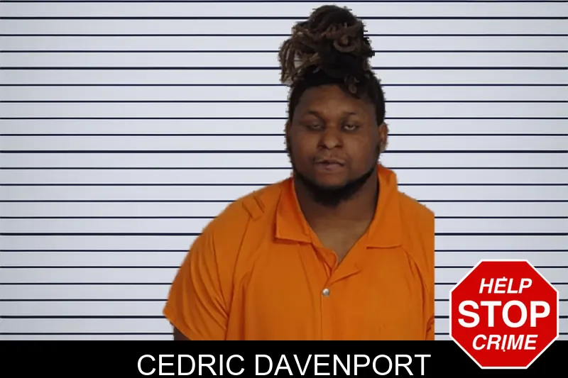 Cedric Davenport mugshot
