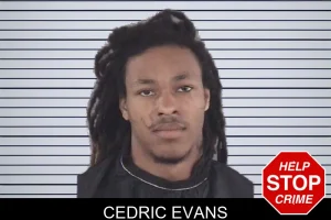 Cedric Evans mugshot