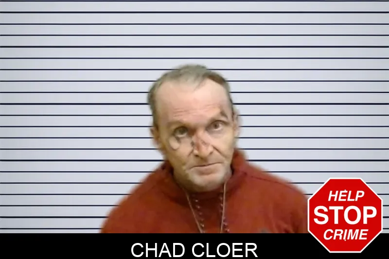 Chad Cloer mugshot
