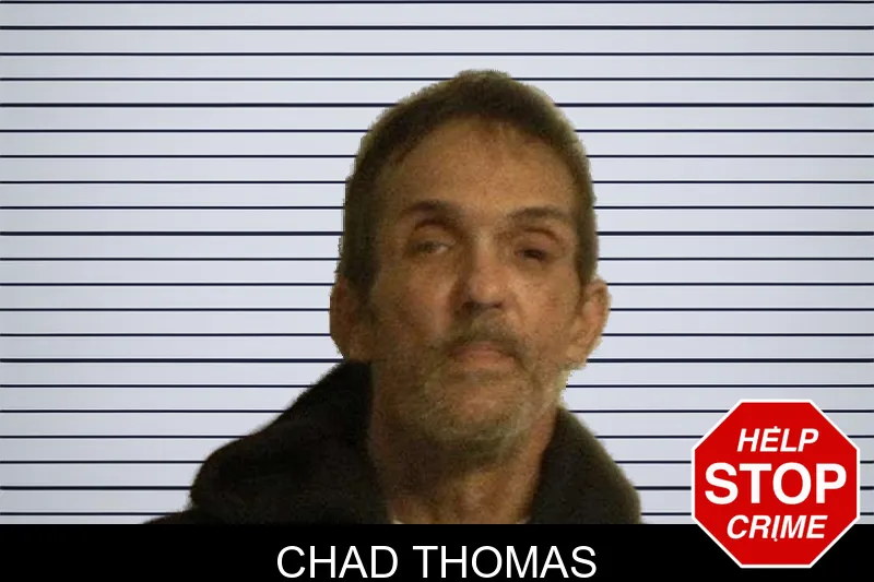 Chad Thomas mugshot