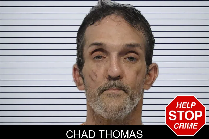 Chad Thomas mugshot
