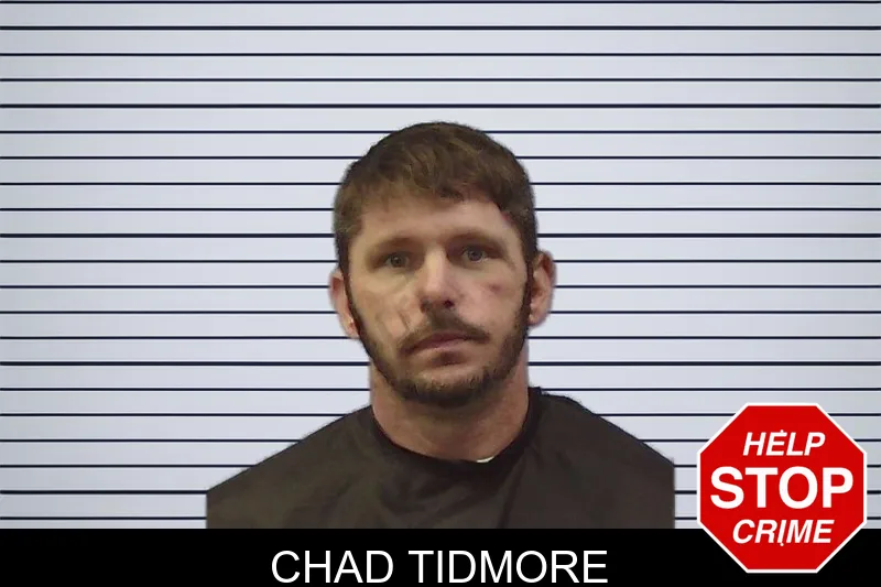 Chad Tidmore mugshot