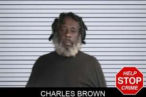 Charles Brown mugshot