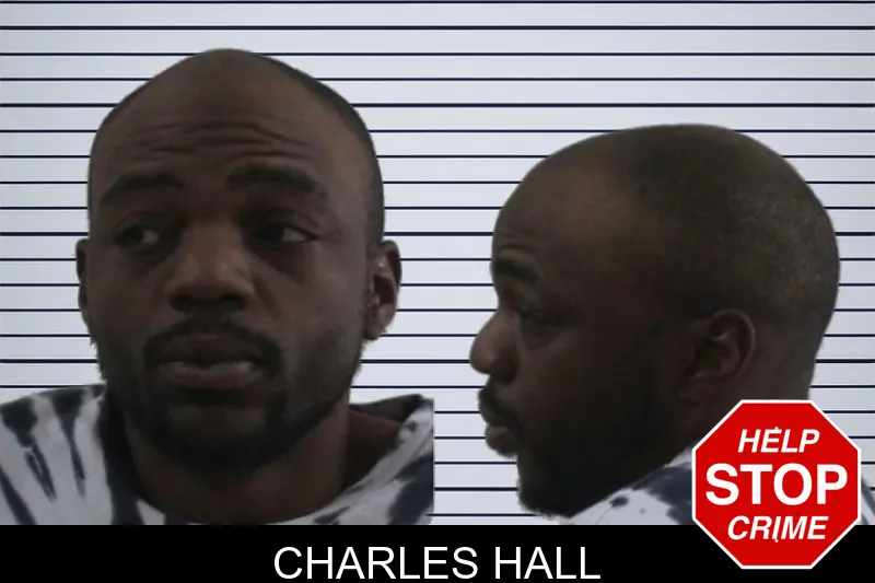 Charles Hall mugshot