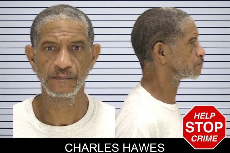 Charles Hawes mugshot