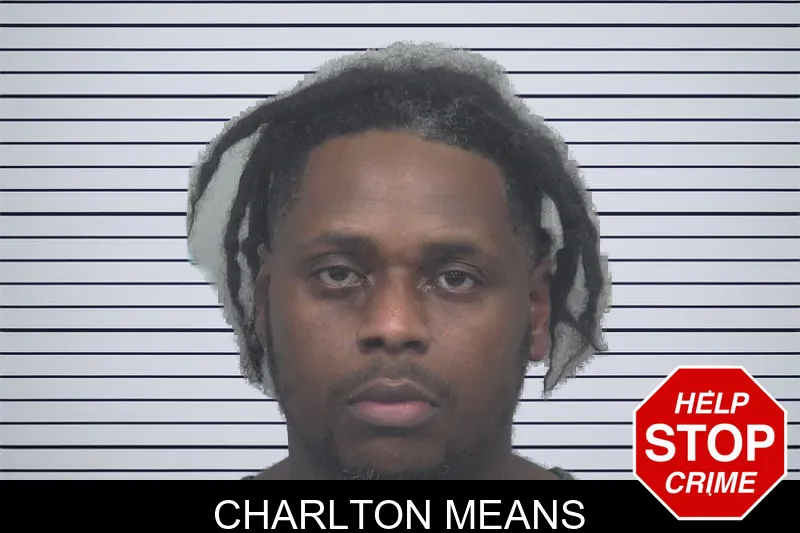 Charlton Means mugshot