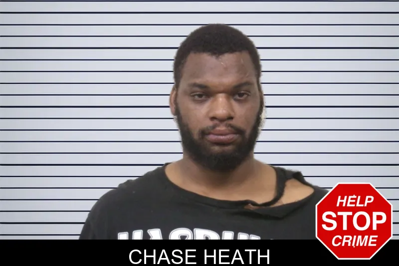Chase Heath mugshot