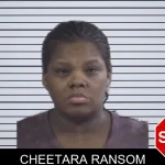 Cheetara Ransom mugshot