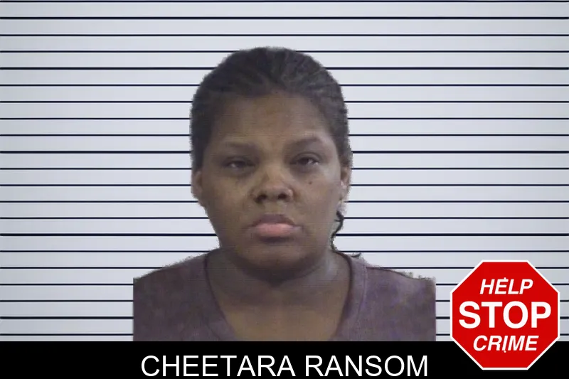 Cheetara Ransom mugshot