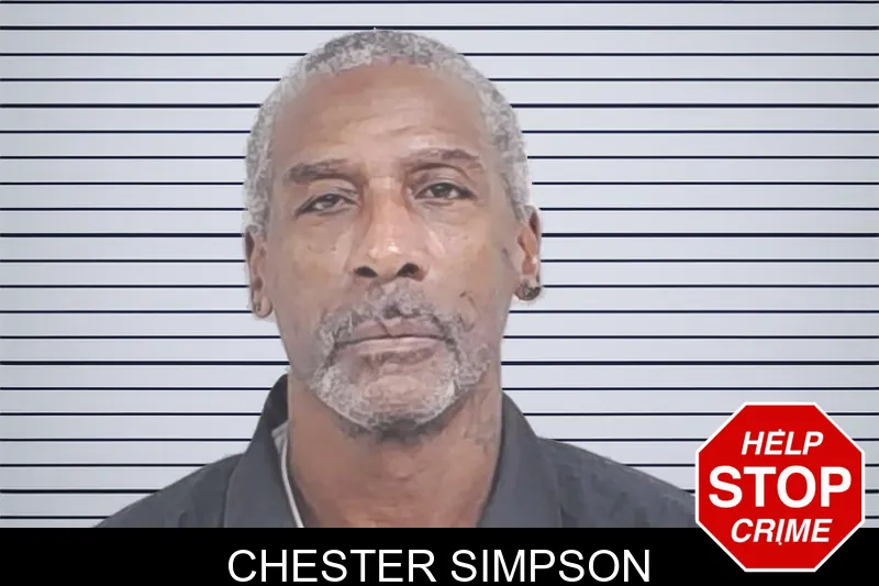 Chester Simpson mugshot