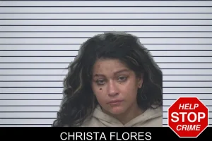 Christa Flores mugshot