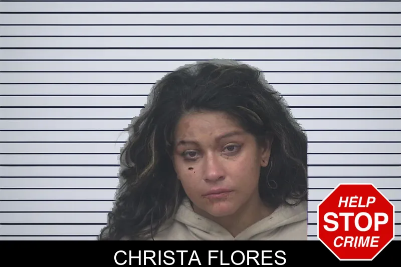 Christa Flores mugshot