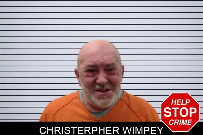 Christerpher Wimpey mugshot